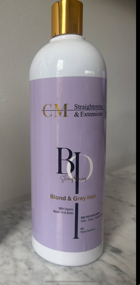 Bio Straightening Treatment for Blonde and Grey Hair